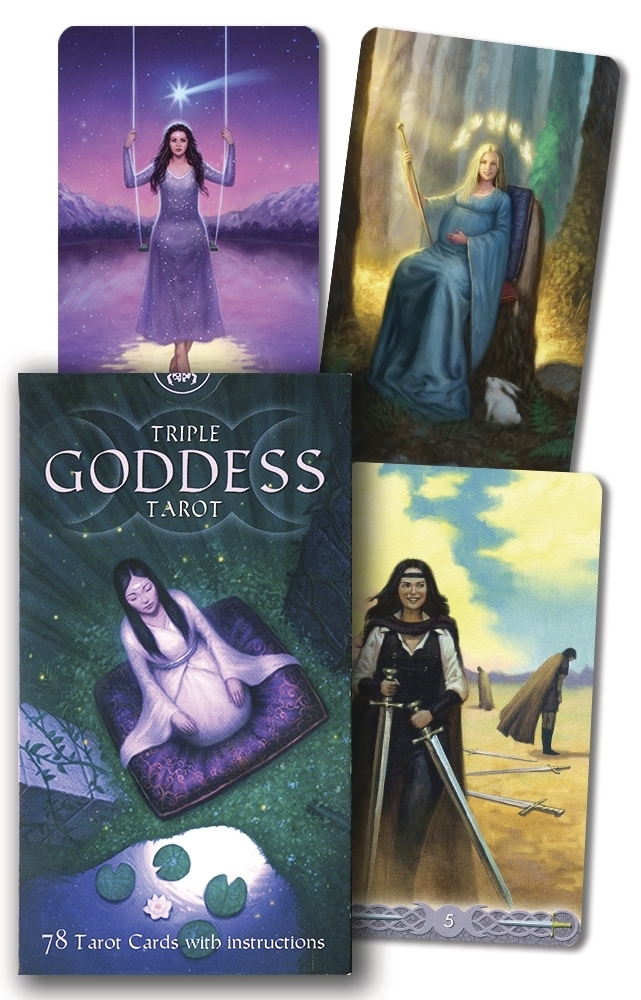 Book Cover: Triple Goddess Tarot