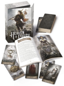 Promo material for the Heaven and Earth Tarot kit