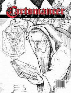 Cover Art for The Winter issue of The Cartomancer Magazine