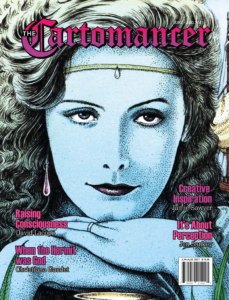 Cover for the June 2021 issue of The Cartomancer.